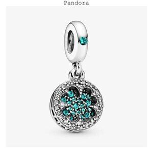 Pandora Lucky Four Leaf Clover Dangle Charm